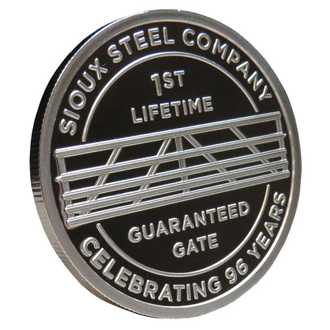 Lifetime Guaranteed Gate Collector Medallion 2014