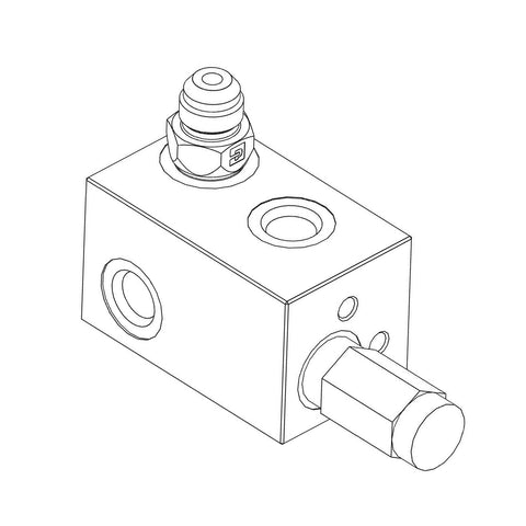 JD Hydraulic Block Assembly - Replaces Part AW30536