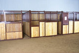 Traditional Horse Stalls - 12' Front Reversed (HiQual)