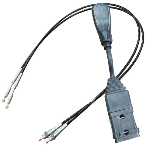2 Function Joystick with Cables for Koyker Loaders