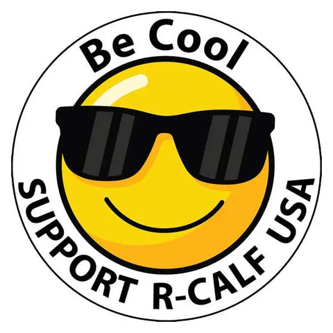Be Cool Support R-Calf USA sticker Sioux Steel Livestock