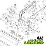 542 JD Green Loader Parts for Purchase