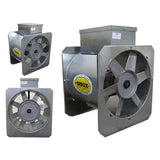5-7.5HP 230V 1 PH w/ Controls - 24 Inch Axial Fan Sioux Steel Grain Bins