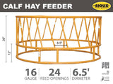 Sioux Steel Calf Hay Feeder Features