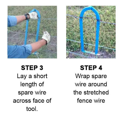 Fence Fixer works with Barbed and Electric Fences
