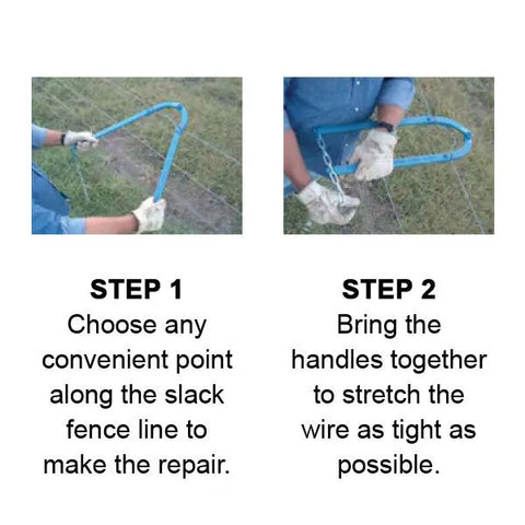 Fence Fixer works with Barbed and Electric Fences