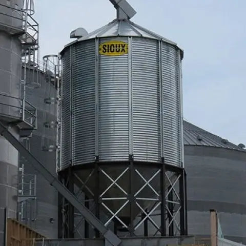 Heavy Duty Hopper Bin Sioux Steel Grain Bins
