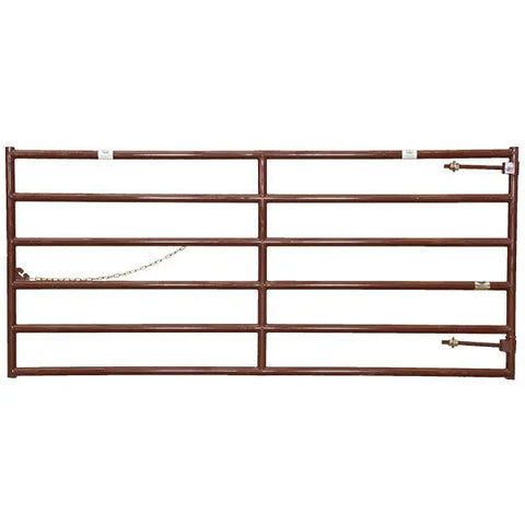 Brown HiQual Cattleman Gate With Warranty