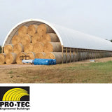 Single Tube Building for Hay Storage