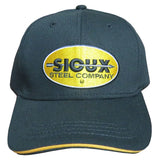 Black Sioux Steel Hat with Logo