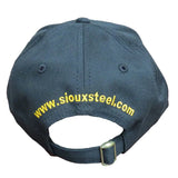 Embroidered Black Sioux Steel Hat