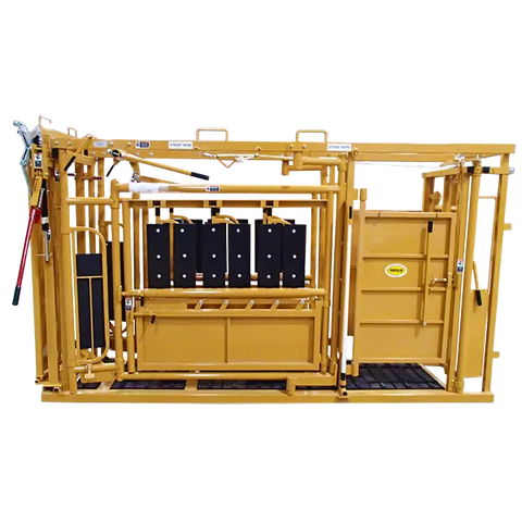 Sioux Steel Squeeze Chute with Manual Head Gate