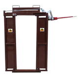 Widest Opening Manual Head Gate for Working Cattle