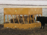 Hay Feeder For Larger Herds of Cattle