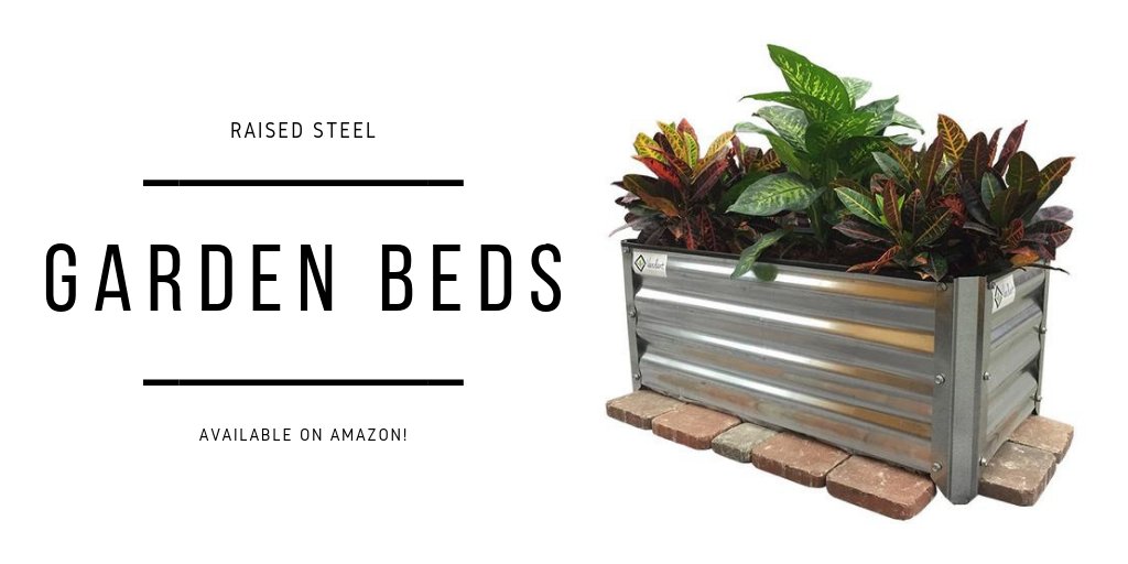 Verdant Raised Steel Garden & Flower Beds